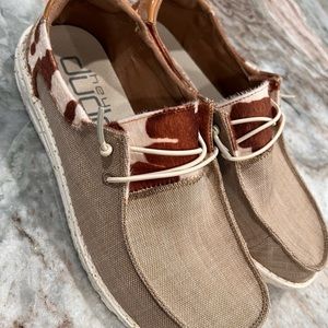 Wendy Hey Dude Cow Print